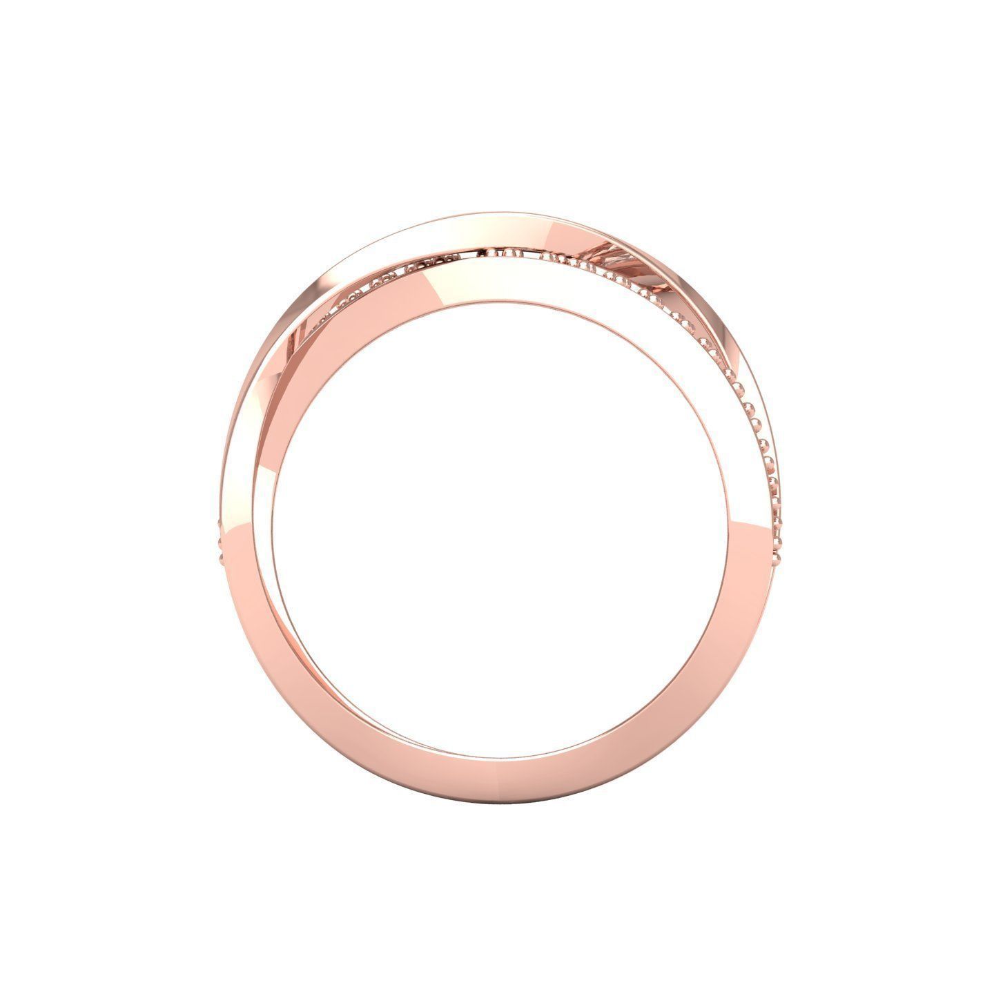 Infinity Wedding Band 3D print model_7