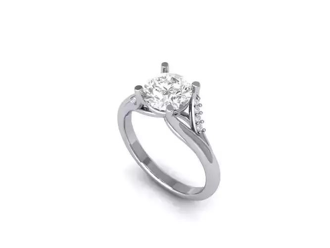 Solitaire Engagement Ring