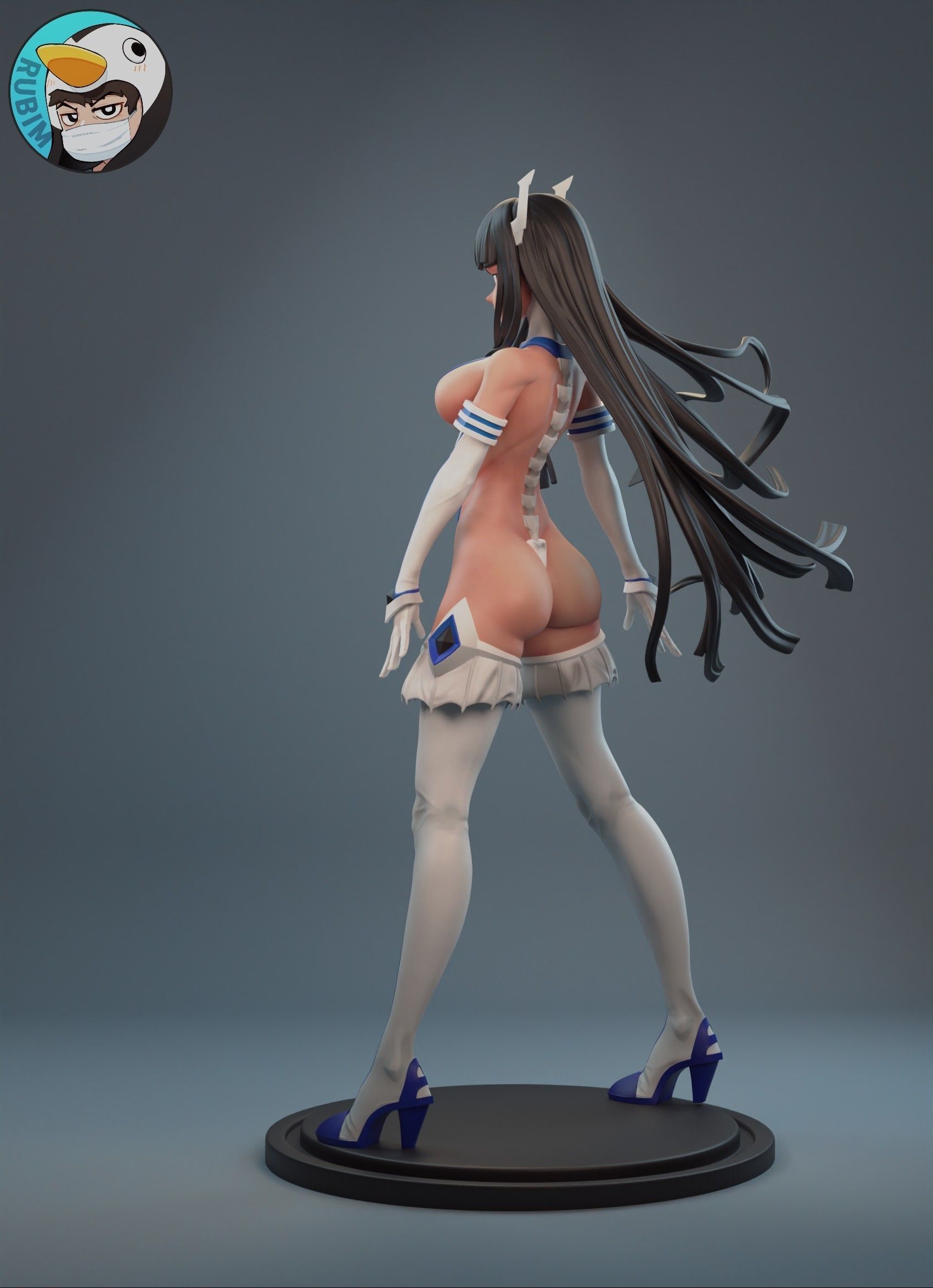 Kill la kill Satuki 3D print model_5