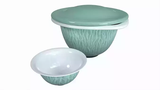 Japanese Mino-yaki Tea Set