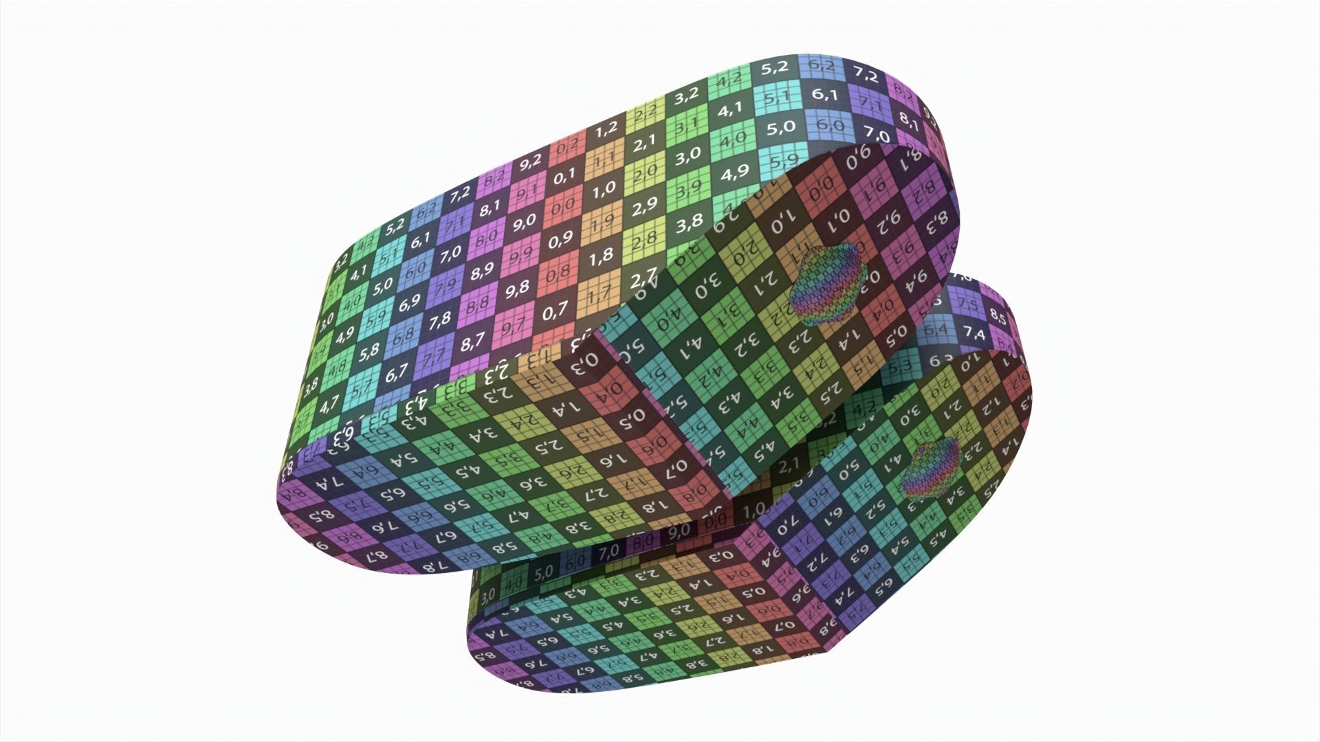 Japanese Geta Wooden Sandals 01 3D model_8