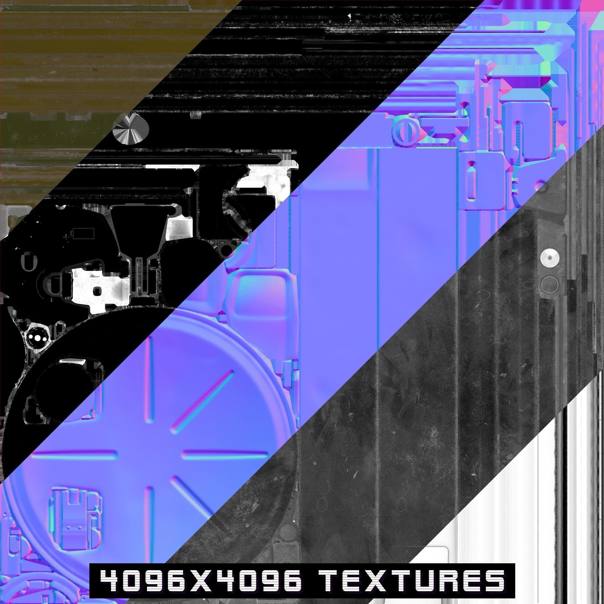 TM-72 Soviet Anti-Tank Mine Low-poly 3D model_22