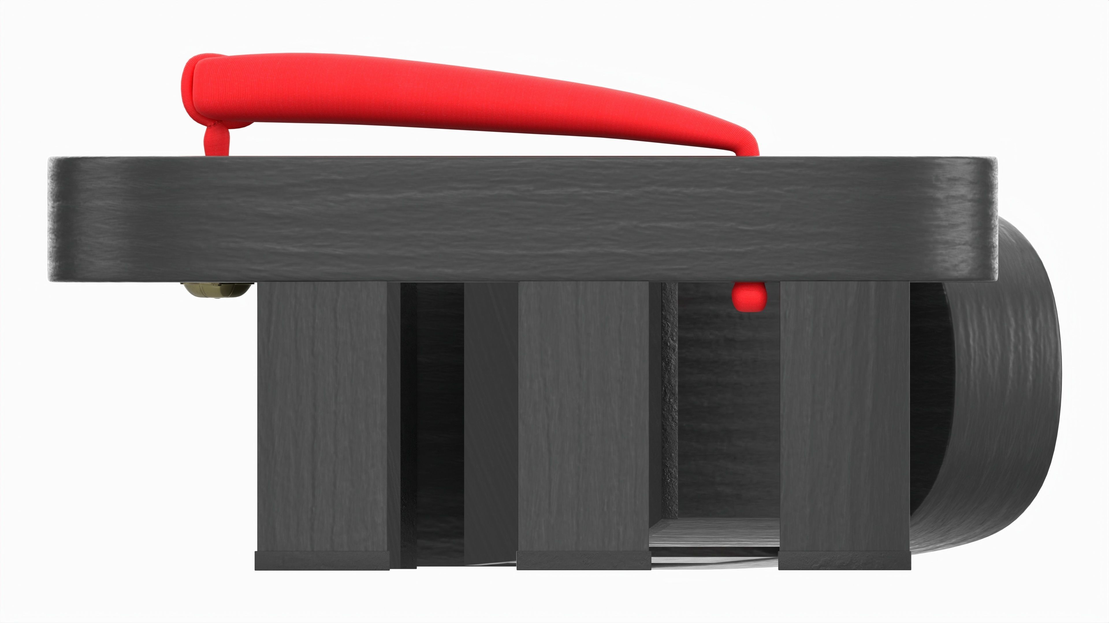 Japanese Geta Wooden Sandals 02 3D model_4