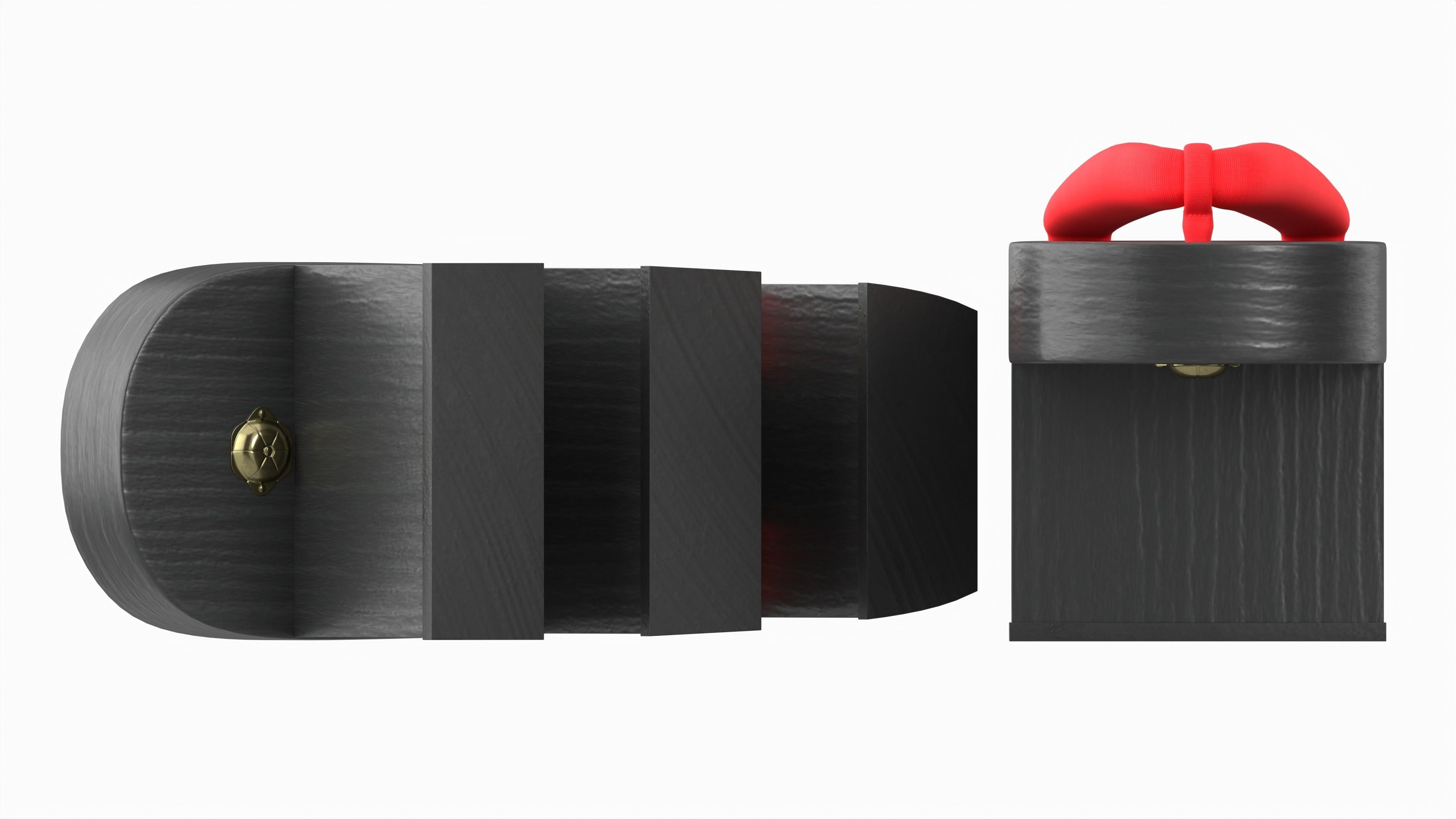 Japanese Geta Wooden Sandals 02 3D model_5