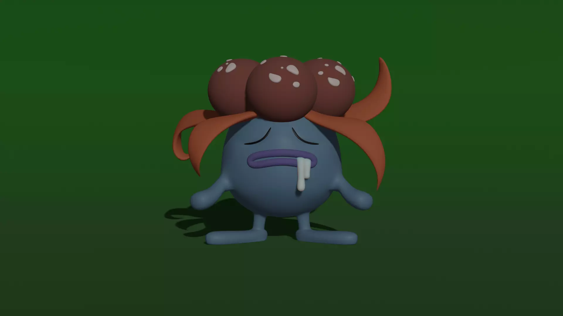 Gloom - Pokemon 44 Free 3D print model