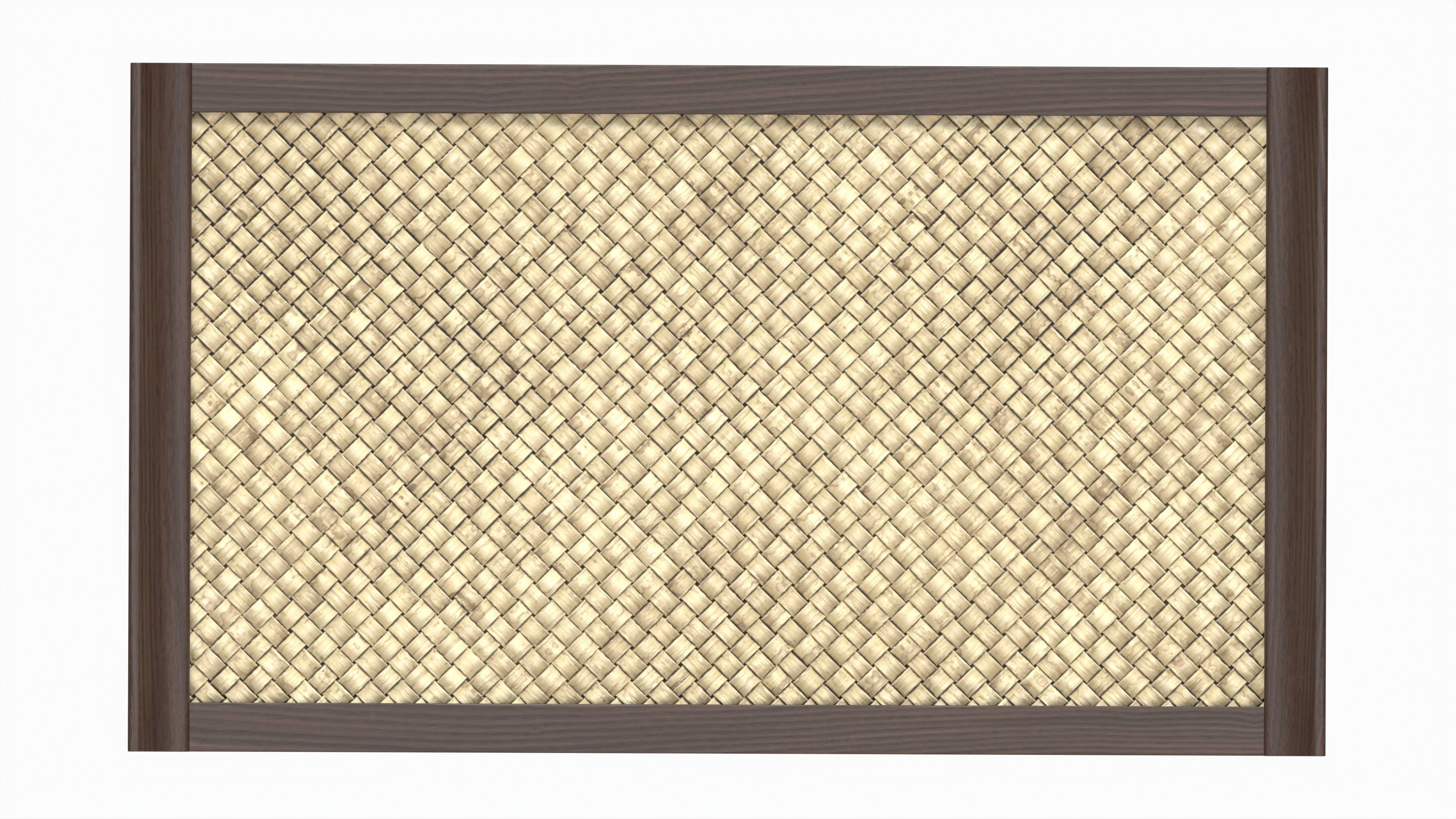 Japanese Teacup Tray 3D model_4