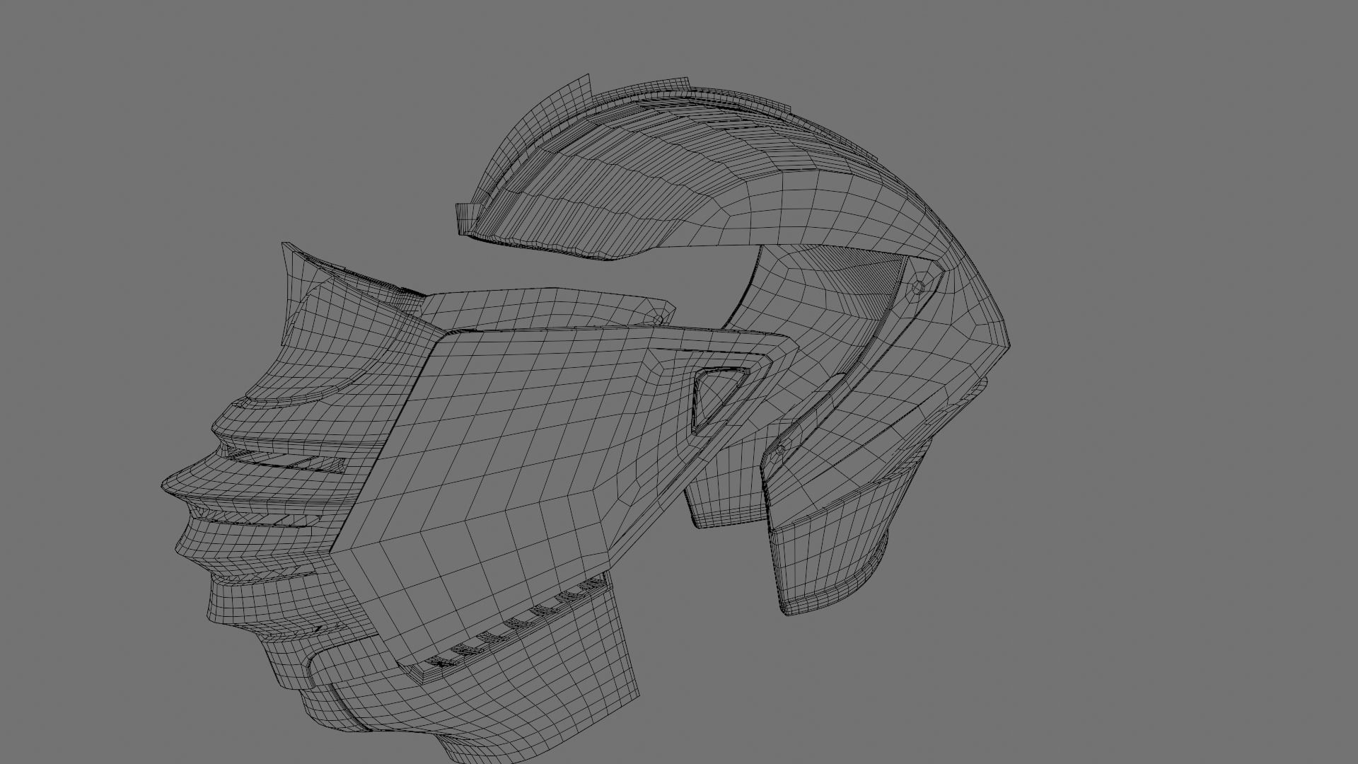 Marrok Style Helmet - Star Wars - 3D Printable 3D print model_9
