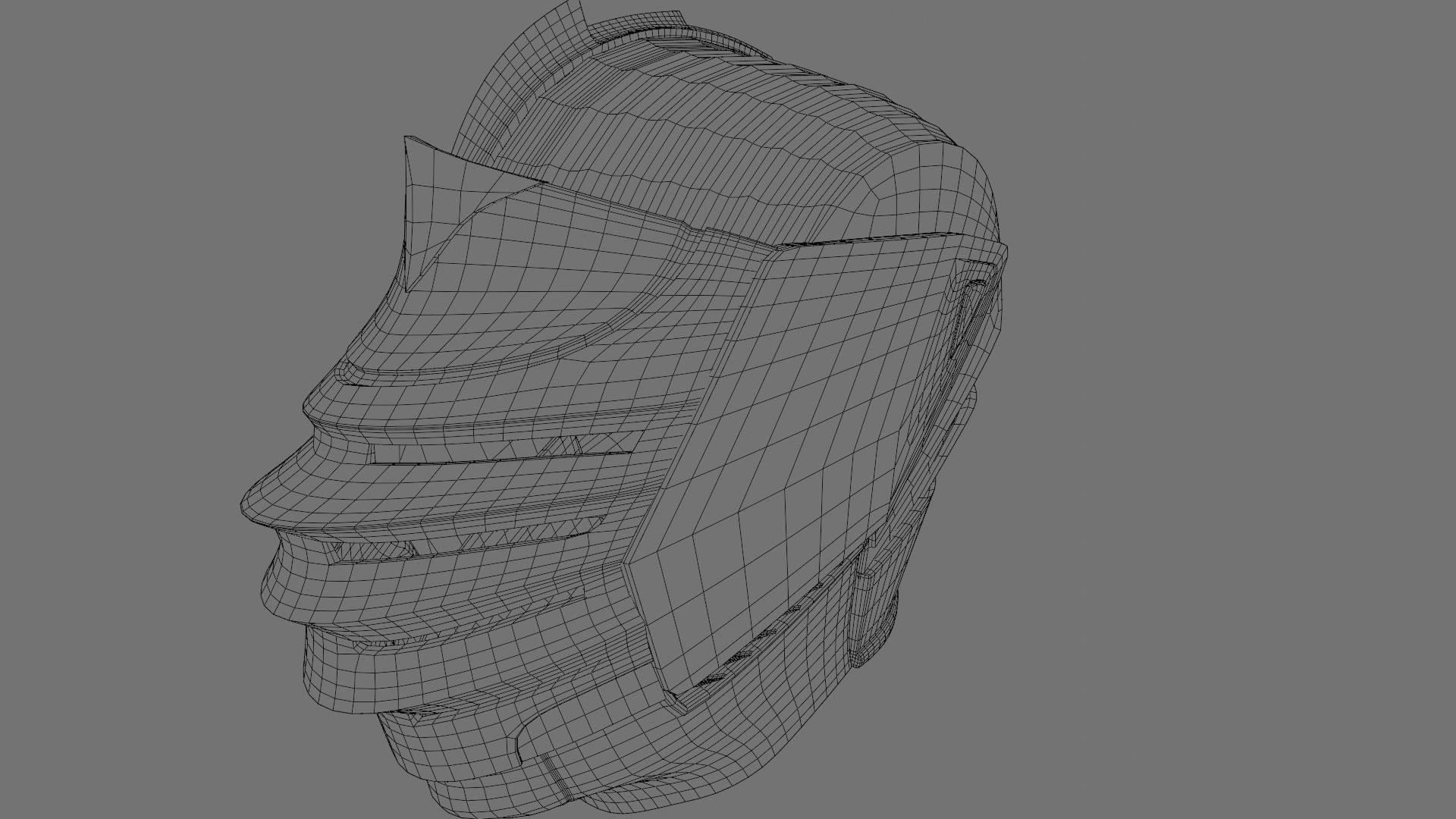 Marrok Style Helmet - Star Wars - 3D Printable 3D print model_7