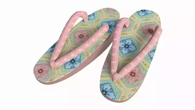 Japanese Zori Sandals 01