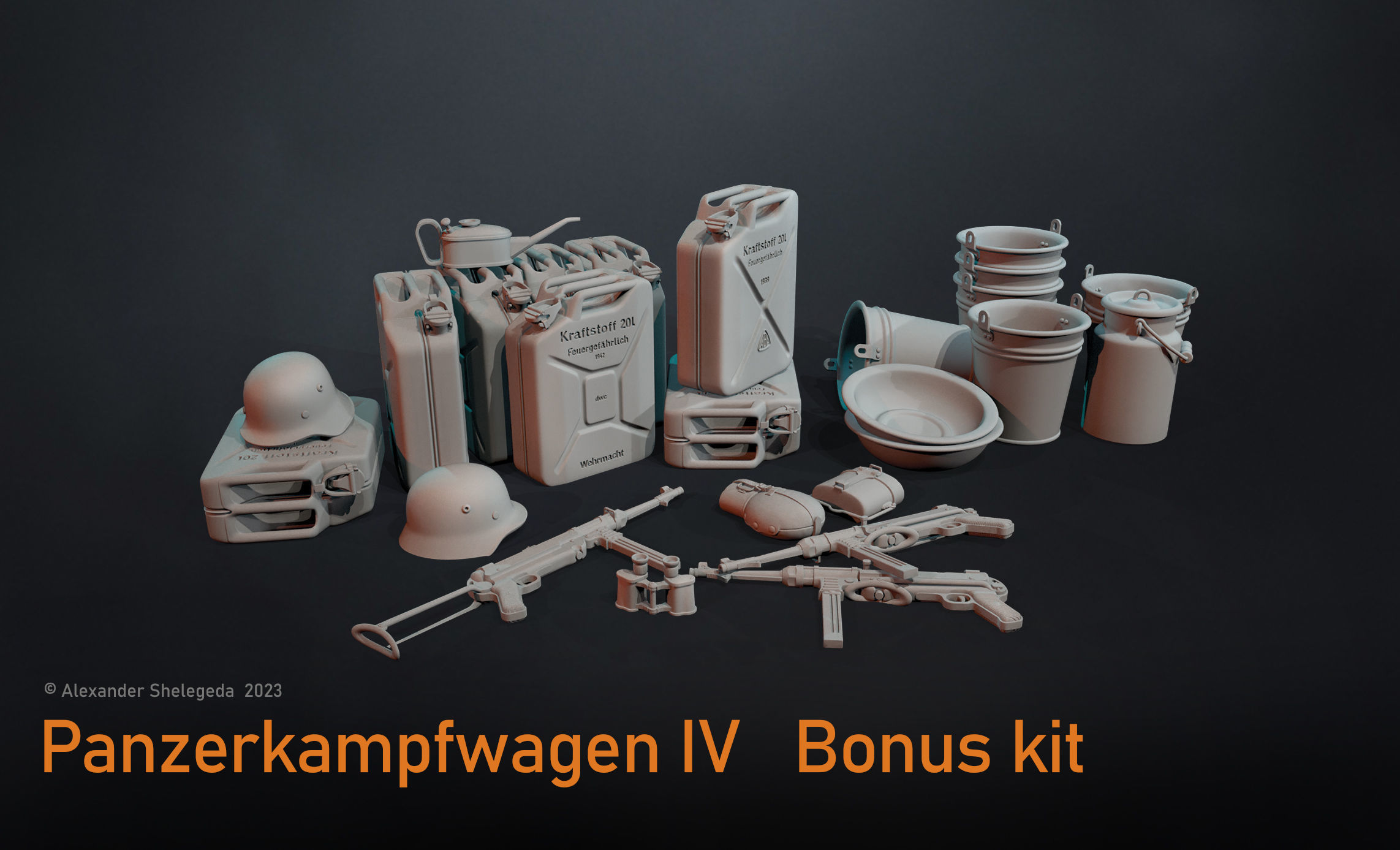 German Tank Crew 1 35 Scale 3D print model_32