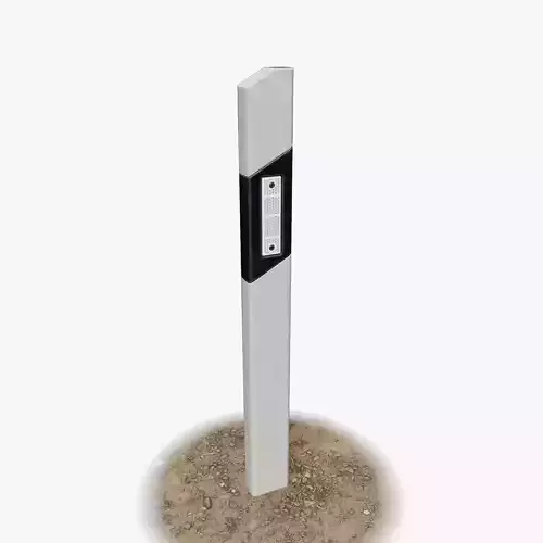 Road Reflector Post 01