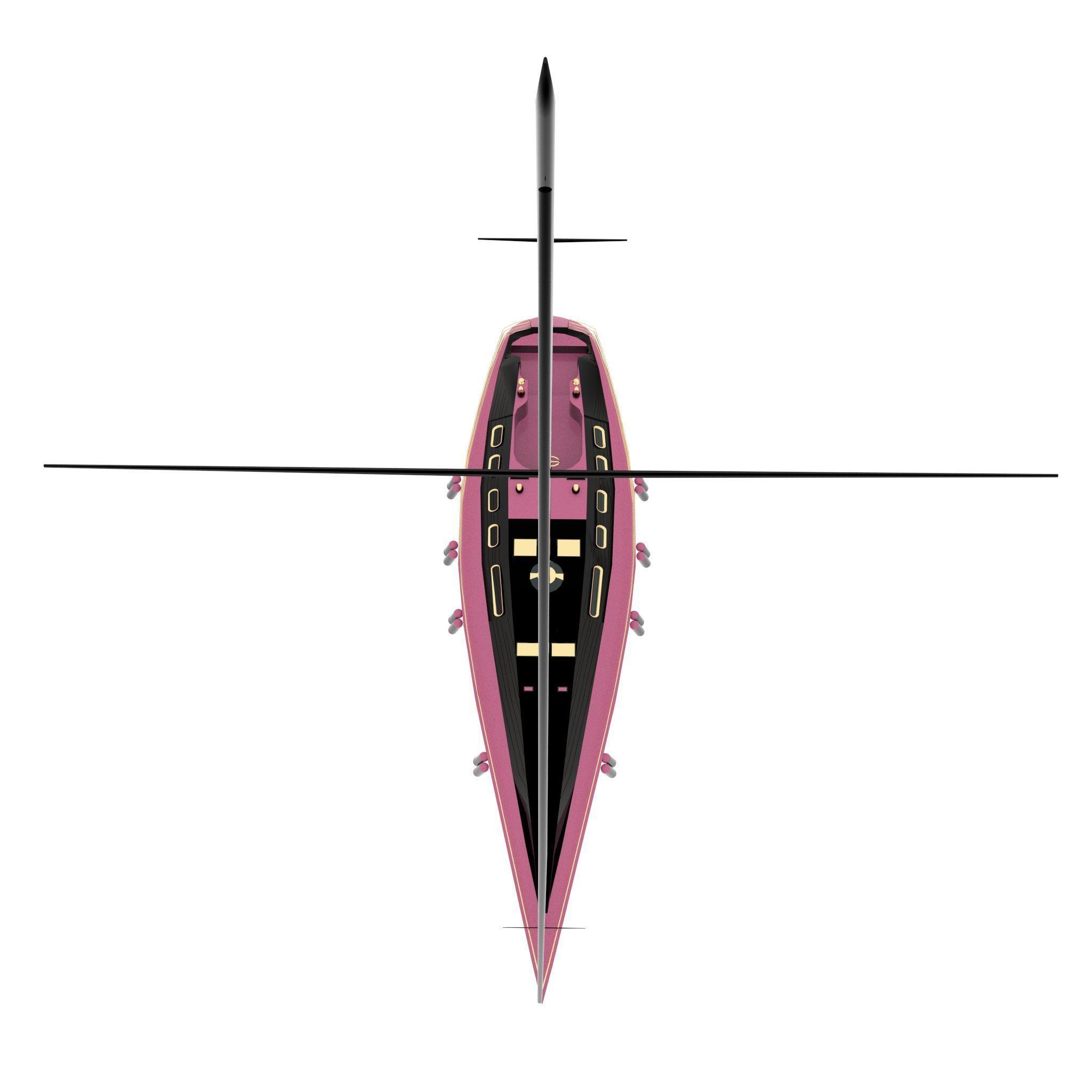 Luxury Yacht 3D model_11