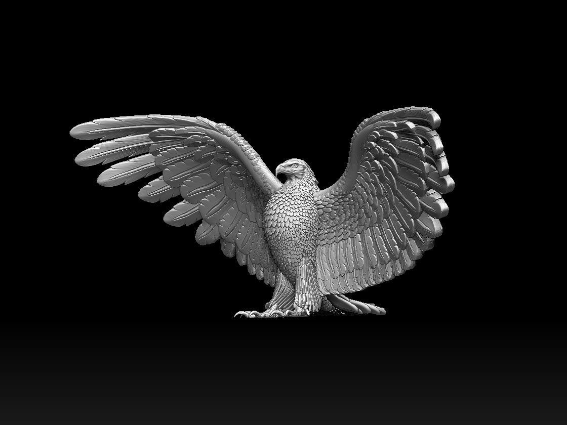 eagle 3D print model_43