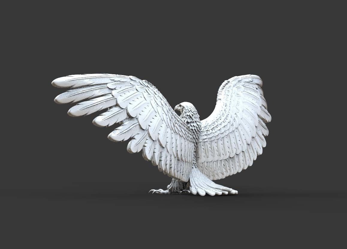 eagle 3D print model_39