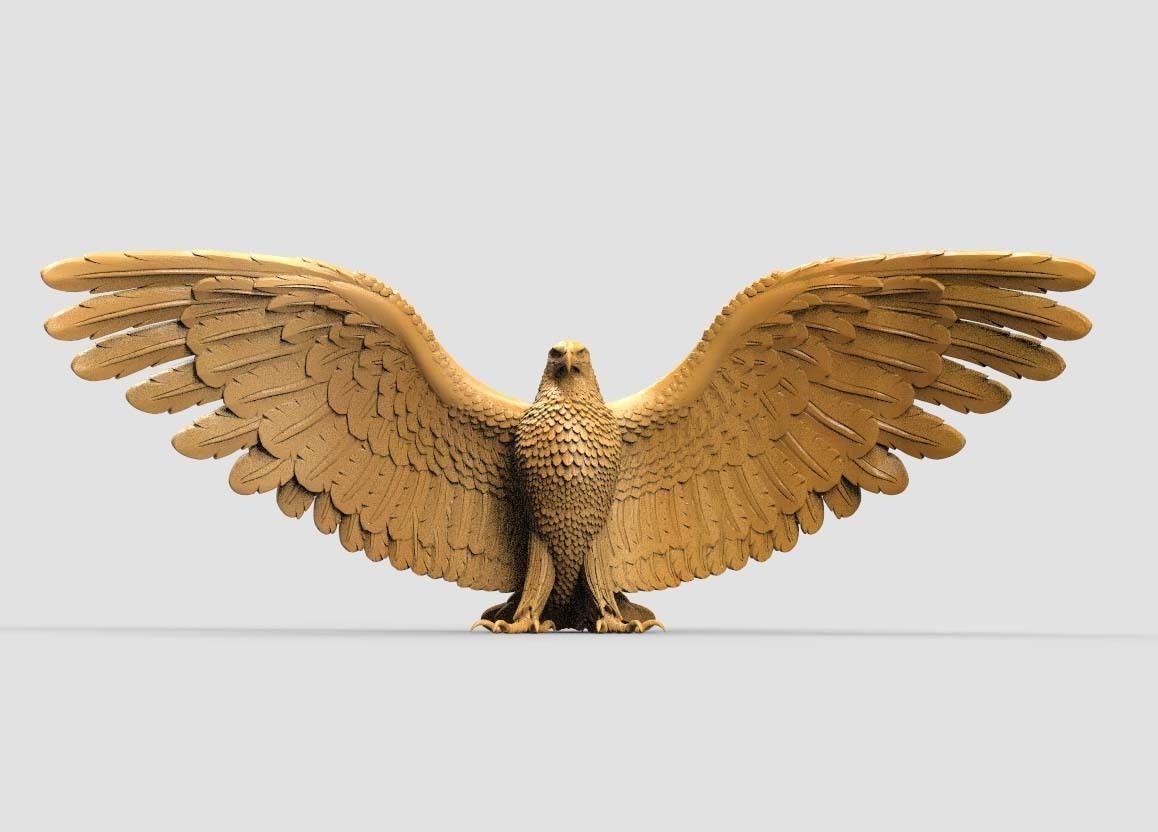 eagle 3D print model_38