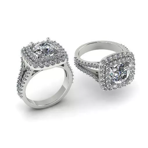 Ring for women N01201 3D print model