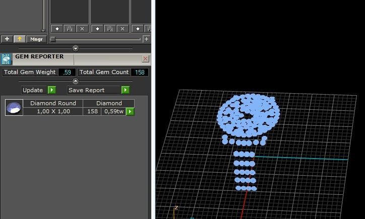 Ring in the form of a rolex watch N01199 3D print model_8