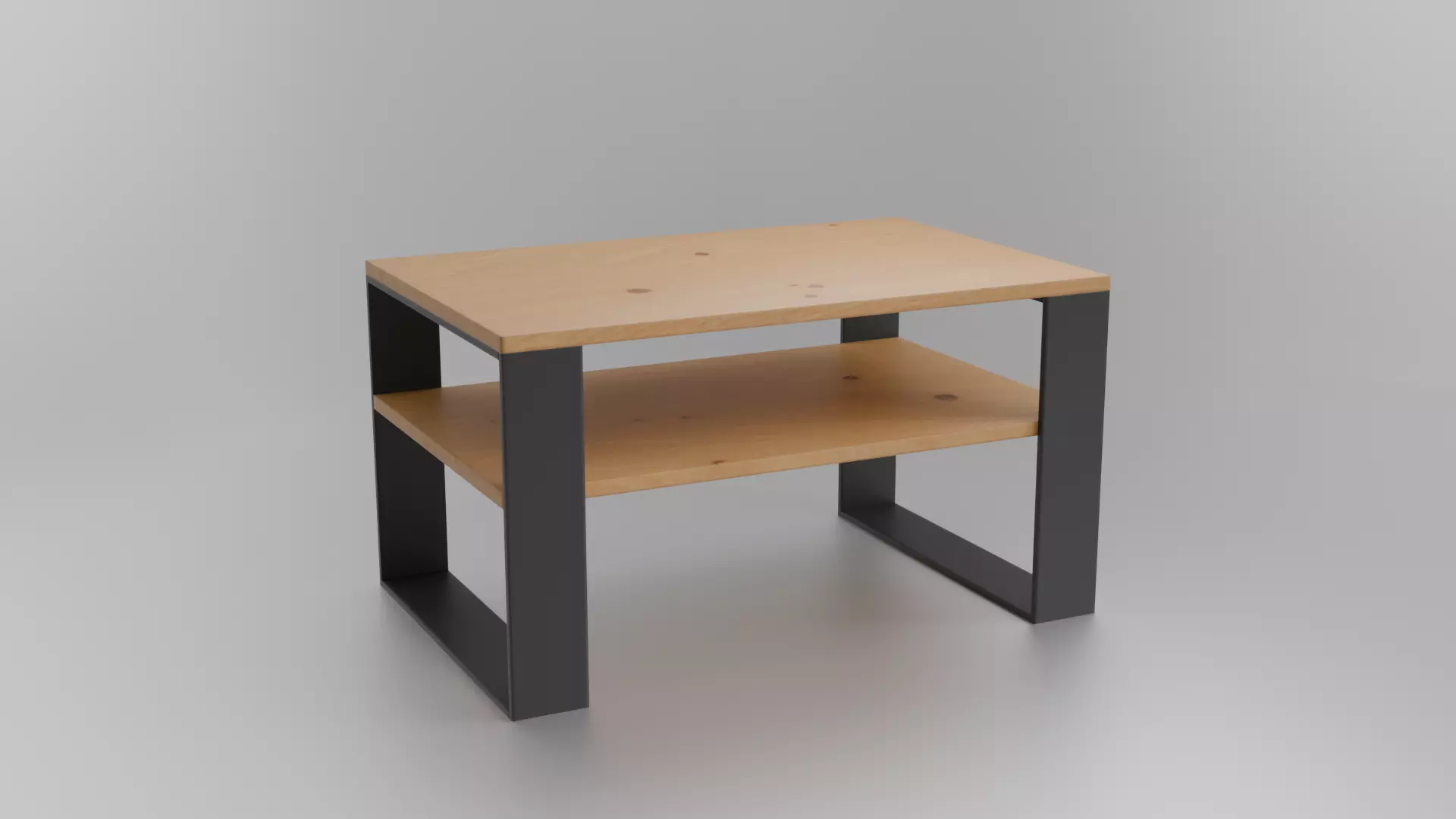 Coffee table Low-poly 3D model