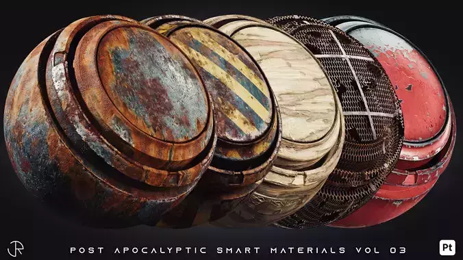 Post Apocalyptic Smart Materials Vol 03  Texture