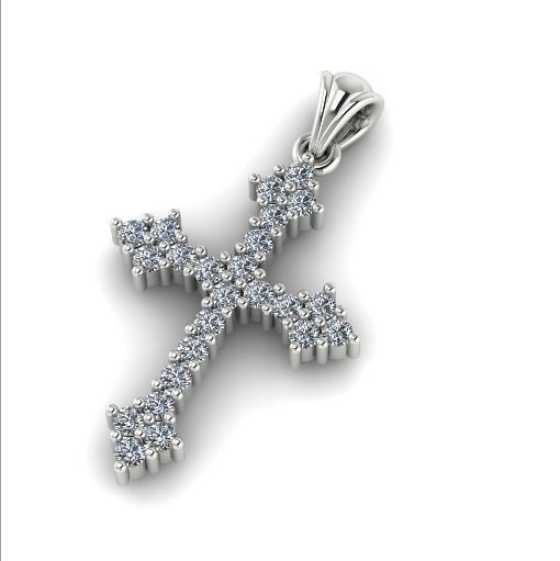 Beautiful Cross N01164 3D print model_2