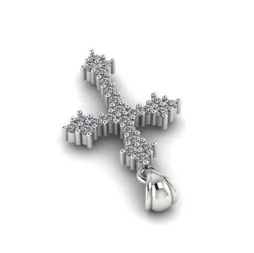 Beautiful Cross N01164 3D print model_3