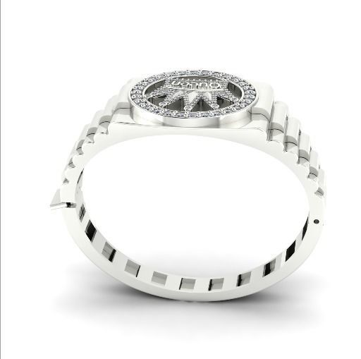 Bracelet queen N01158 3D print model_2