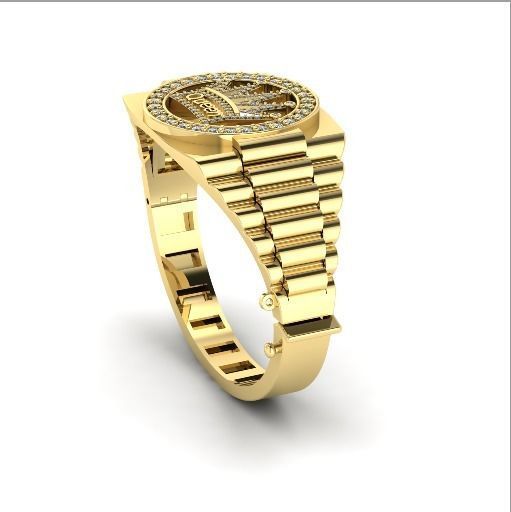 Bracelet queen N01158 3D print model_1