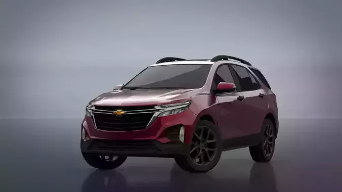 Chevrolet Equinox 2020 Low-poly 3D model