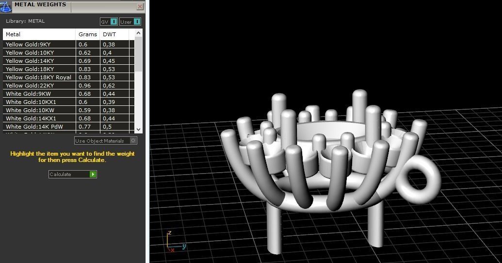 Pendant N011375 3D print model_7