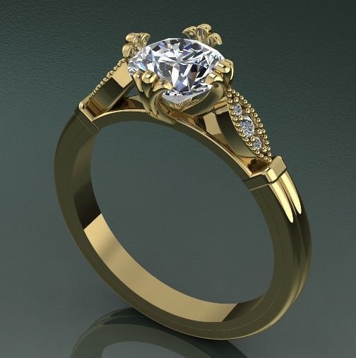 Ring N011363 3D print model_1