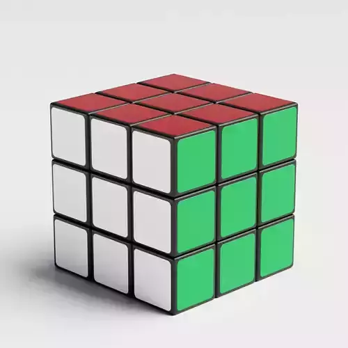 Rubiks Cube 3D model