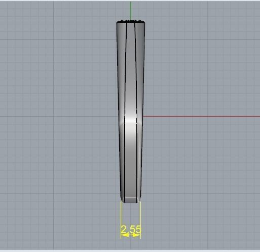 Man ring N011353 3D print model_8
