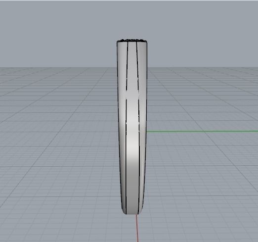 Man ring N011353 3D print model_4