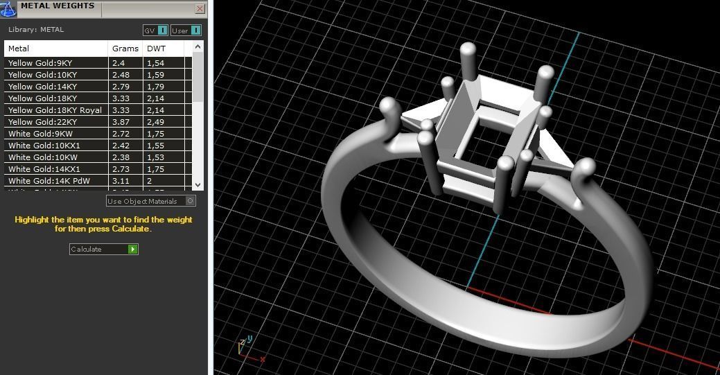 Ring N011352 3D print model_7