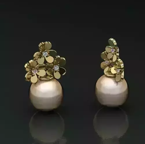 Pearl Earrings N011351