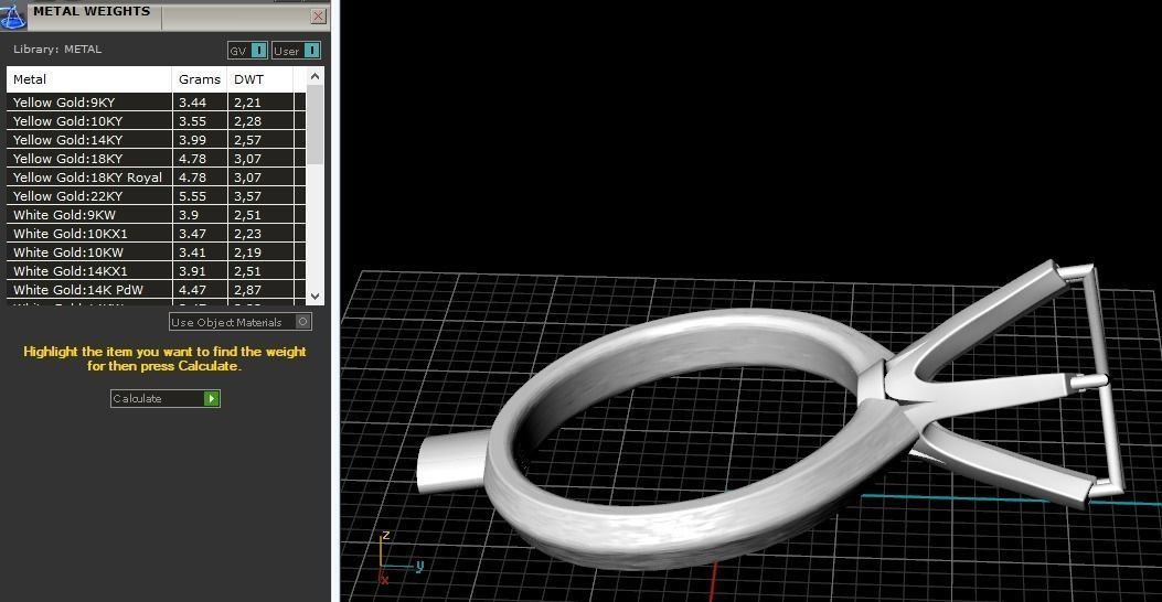 Soliter ring N011350 3D print model_9