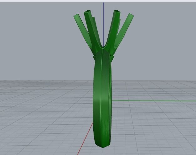 Soliter ring N011350 3D print model_5