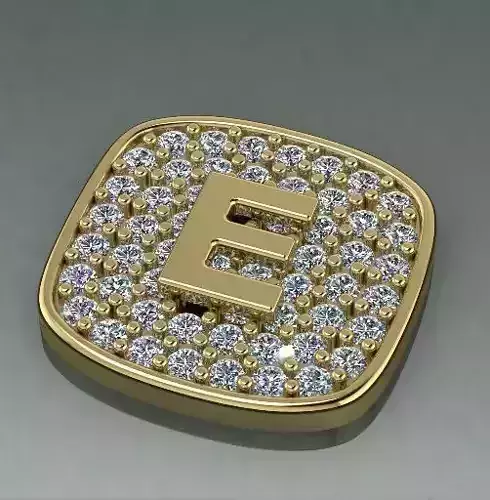Letter E pendant N011339