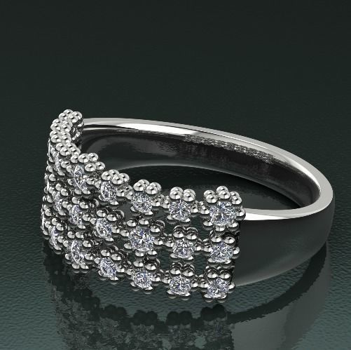 Shtern ring N011424 3D print model_1