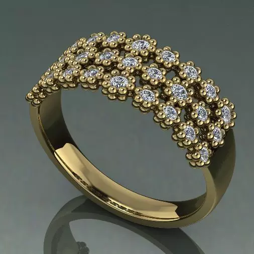 Shtern ring N011424 3D print model_0