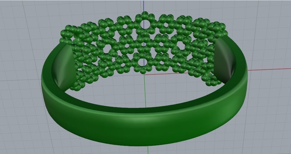 Shtern ring N011424 3D print model_5