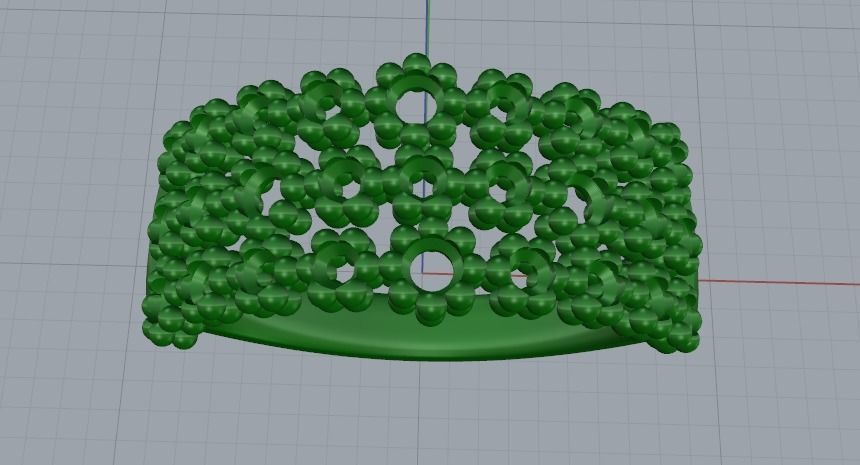 Shtern ring N011424 3D print model_2