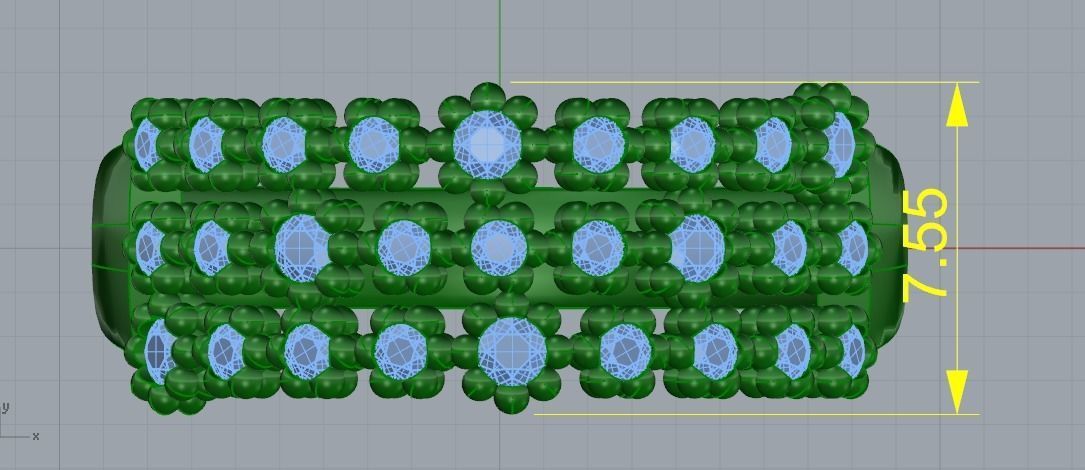 Shtern ring N011424 3D print model_7