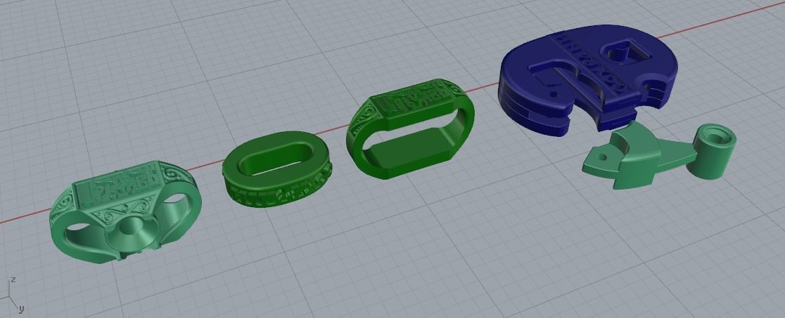 Chain N011414 3D print model_4