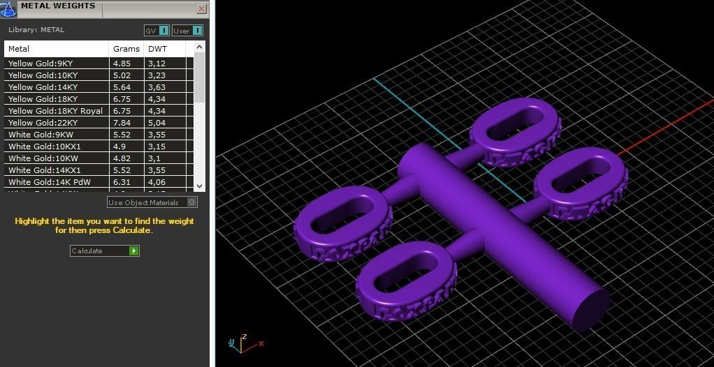 Chain N011414 3D print model_10