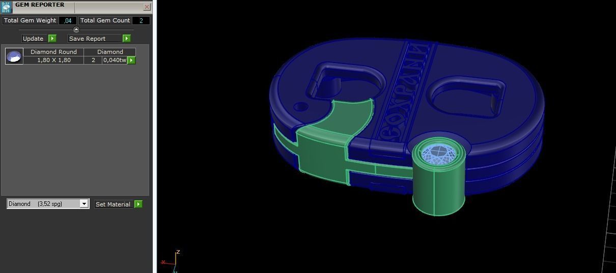 Chain N011414 3D print model_12