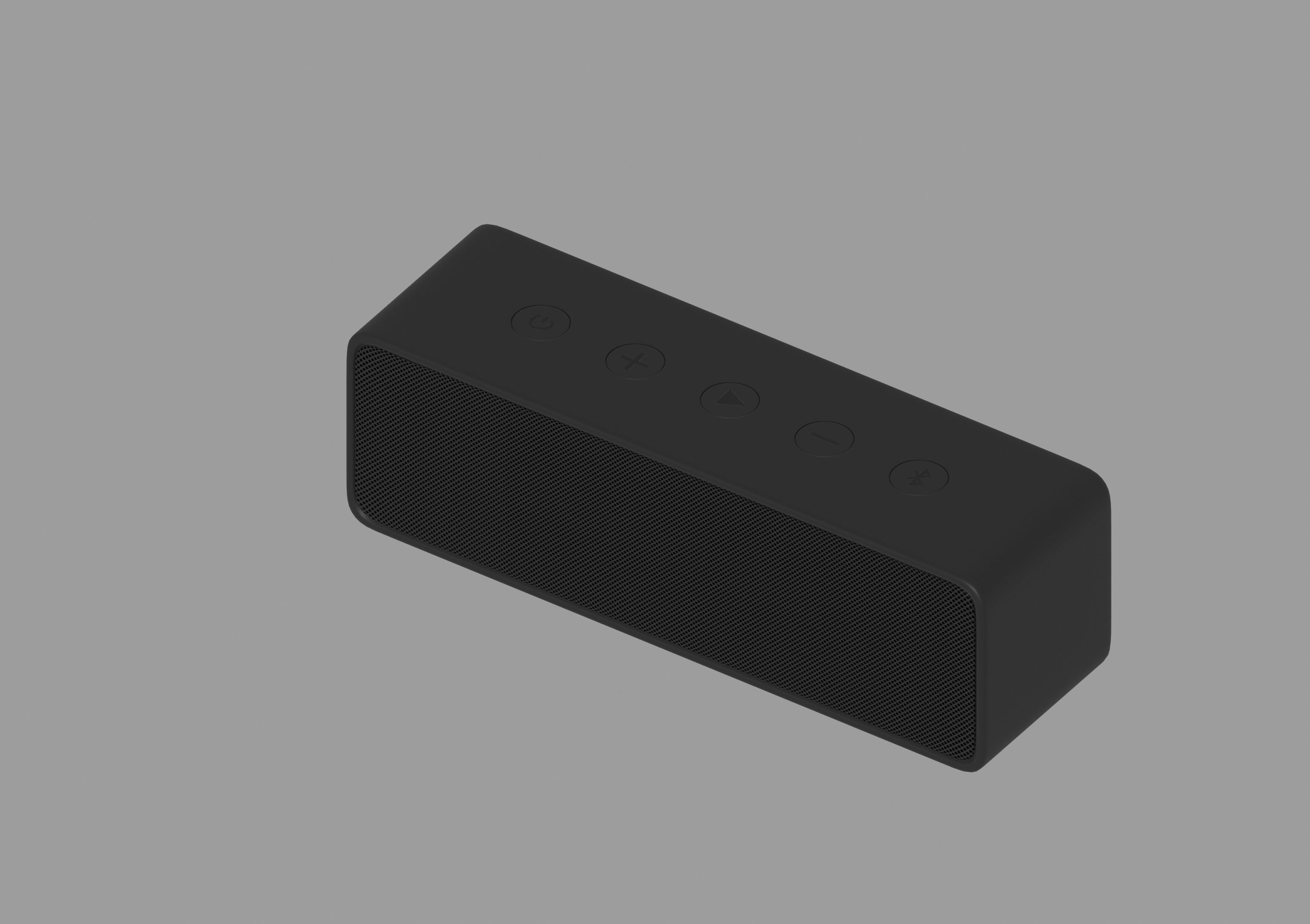 Bluetooth Speaker 3D model_6