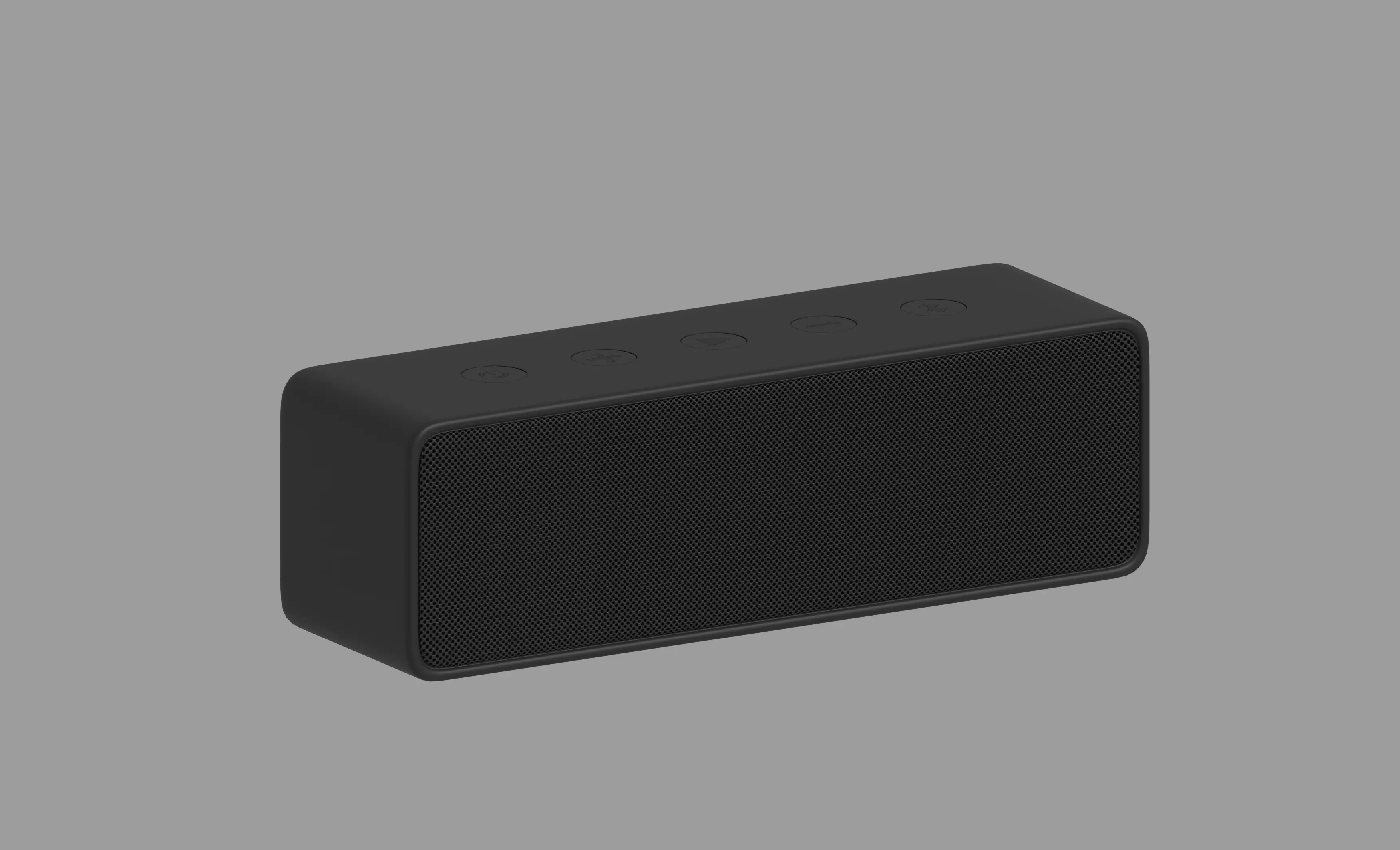 Bluetooth Speaker 3D model_0