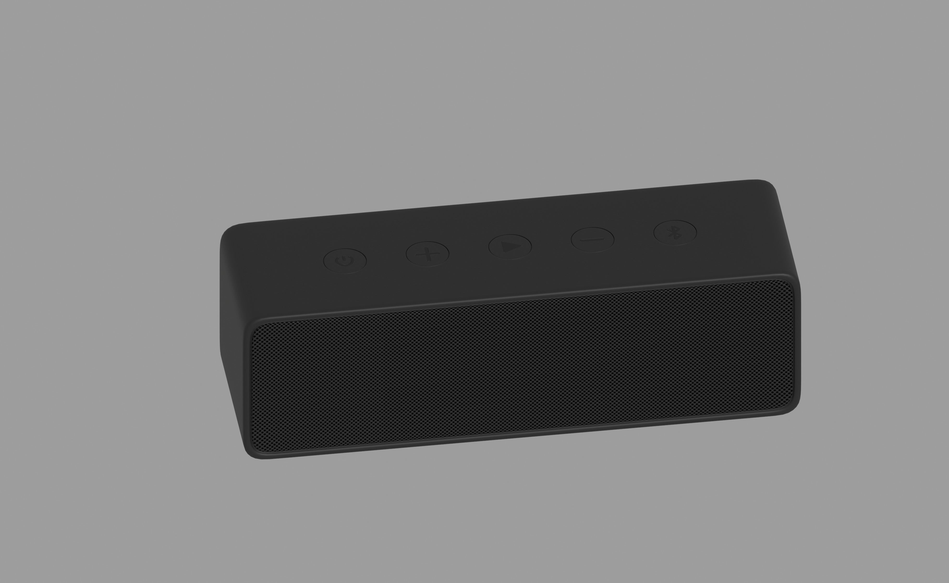 Bluetooth Speaker 3D model_1