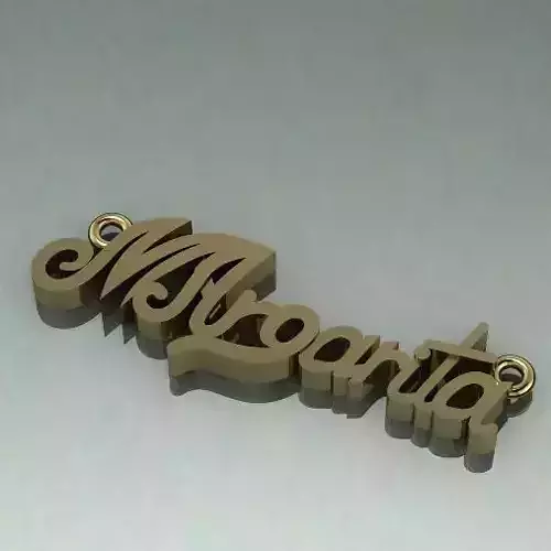 Pendant MARGARITA N011393 3D print model